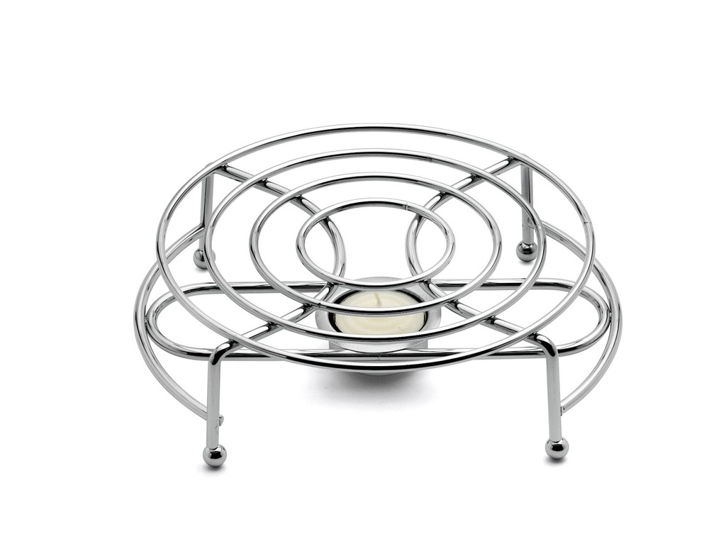 Edelstahl Stövchen Teewärmer für Teekanne