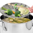 FACKELMANN Dünsteinsatz Edelstahl faltbar