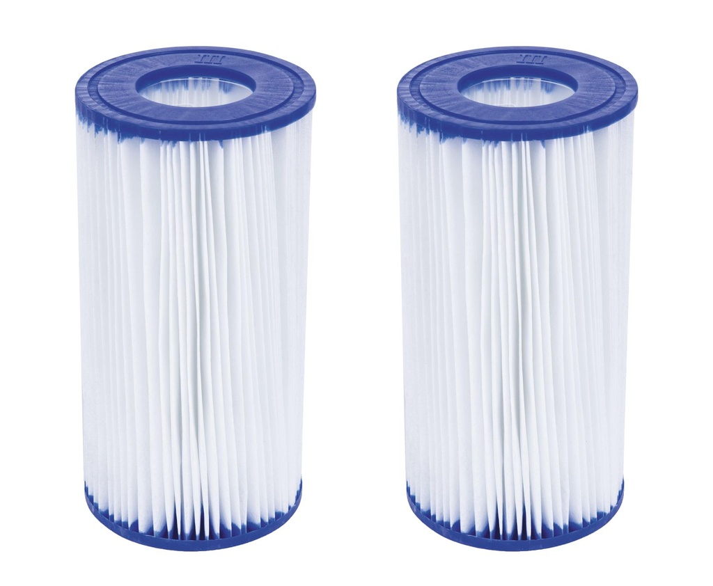 [15656] 2er Set Bestway Filterkartusche Gr. III Pumpenfilter