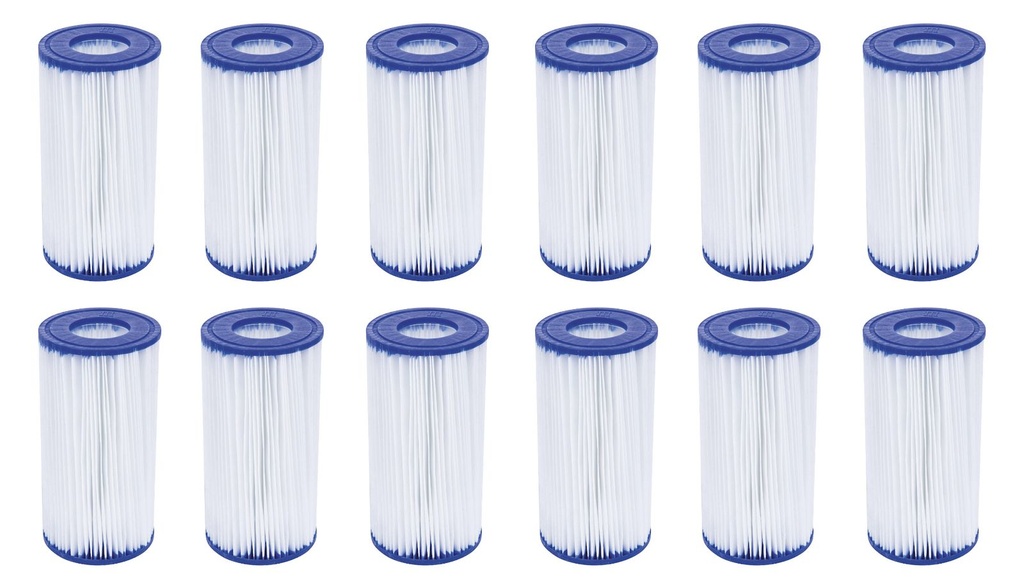 Bestway Filterkartusche 12er Set