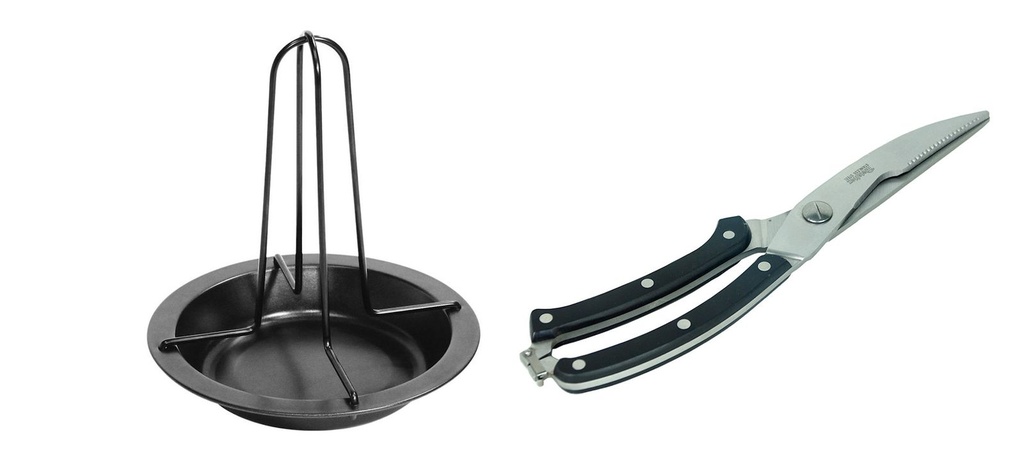 [15881] Hähnchenbräter Set mit Geflügelschere