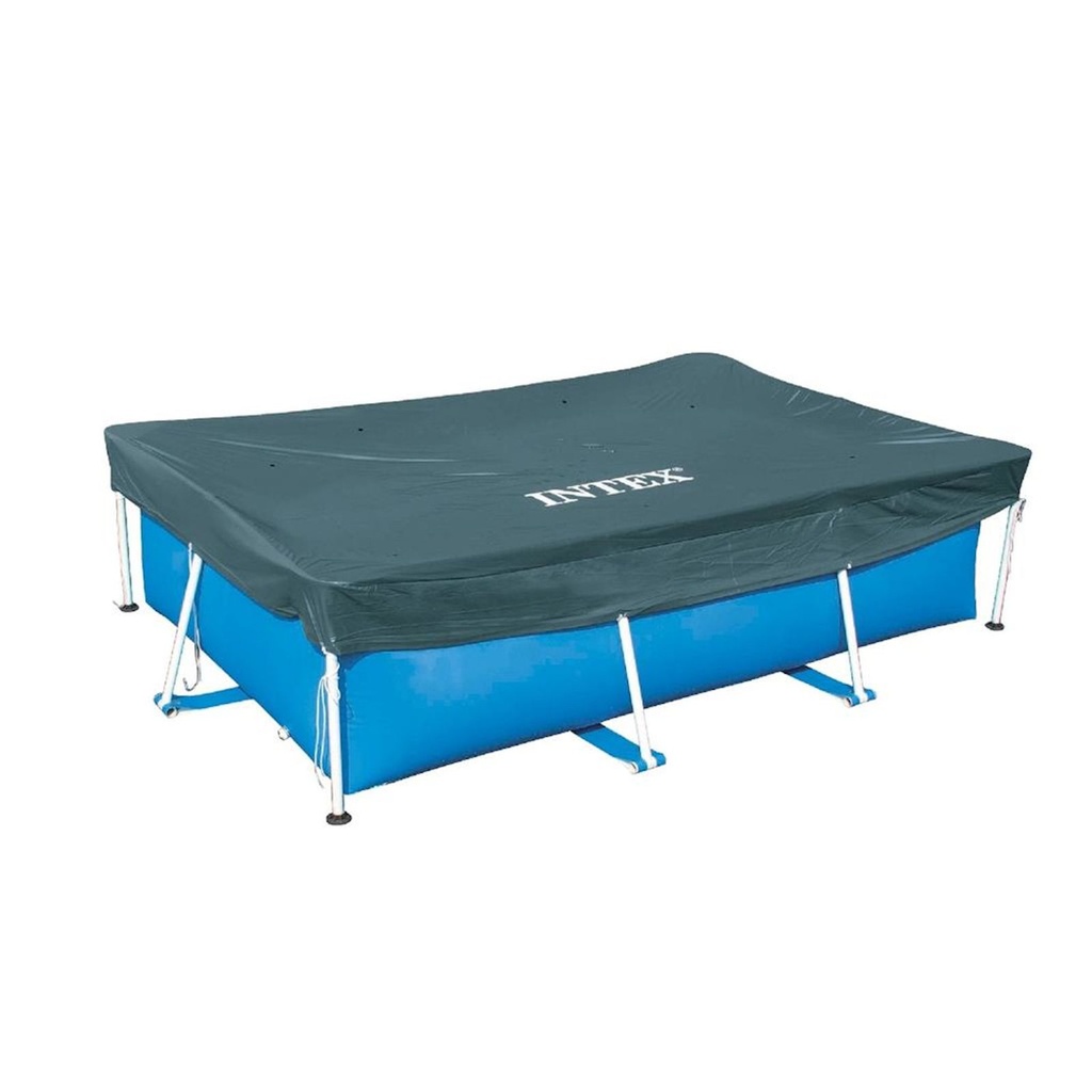 [15910] INTEX Abdeckplane Poolabdeckplane 300 x 200 cm Pools Blau