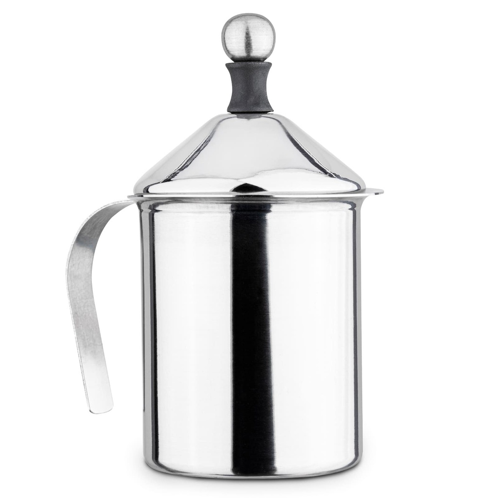 Manueller Edelstahl Milchaufschäumer: Perfekter Schaumgenuss