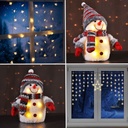 4er Set Stimmungsvolle Weihnachtsdekoration