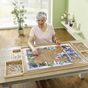 Puzzlebrett mit 4 Auszügen für 1500er Puzzle
