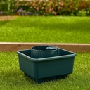 Pflanzgefäß mit Wasserspeicher