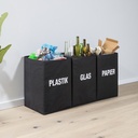 Mülltrennsystem mit 3 Fächern unkomplizierte und einfache Mülltrennung