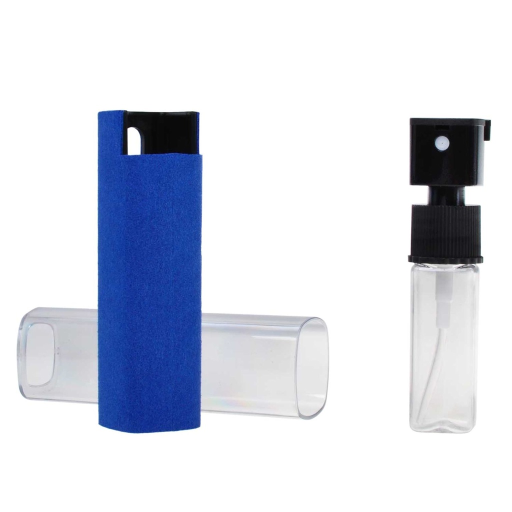 2-in-1 Displayreiniger mit Spray und Mikrofaserhülle, 10,5 ml