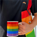 Pride Set 18-teilig- Tasse, Jutebeutel, Schlüsselanhängern & Anstecker