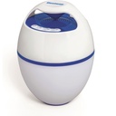Bestway Flowclear schwimmender LED Bluetooth Lautsprecher weiß blau