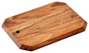 Schneidbrett Akazienholz mit Loch zum Aufhängen 28x20 cm