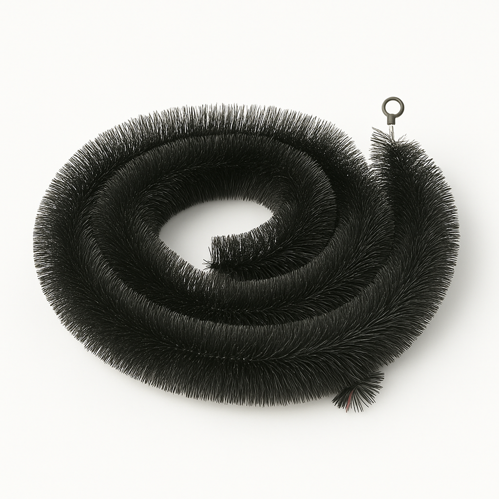 [18298] Rinnen Reinigungsbürste 400cm x 12cm flexible Dachrinnenbürste aus PP