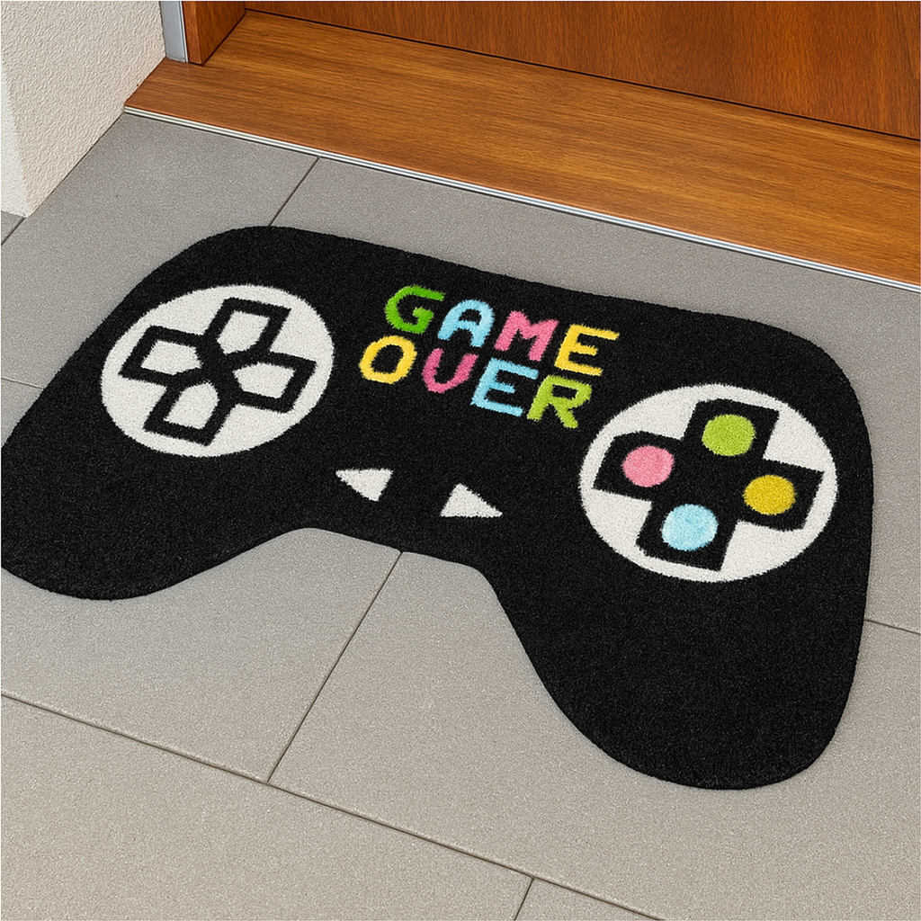 Fußmatte Game Over im Controller Design 60 x 39 cm
